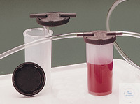 Şişeleme seti tüpü ve numune alma kabı, VacuMan için PP