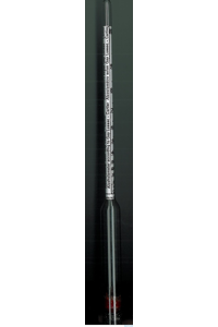 Alkolometre 0...100/10-45 acc. Gay-Lussac ve Cartier'e Uzunluk: 260 mm