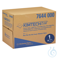 KIMTECH® Prep* proses mendilleri interfolt, kabartmalı, mavi, 85g/m² 30, 5 x 42, 5...