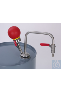 Selvent daldırma derinliği max.600mm için el pompaları Solvent pompası elle çalıştırılan...