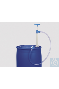 Varil pompaları, PP 1250mm çıkış borulu ve musluklu Varil pompaları, PP -For...