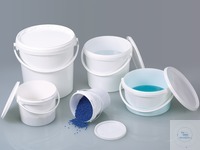 Ambalaj kovası 5l, PP kapaklı (100 D / 36 E) Kovalar, PP Beyaz. İçin...
