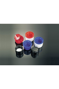 250/300ml şişeler için vidalı kapak PP siyah Geniş ağızlı reaktif için kapaklar...