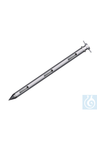 Jumbo örnekleyici, alüminyum 850mm, hazneler 3x880ml Bölge örnekleyiciler,...