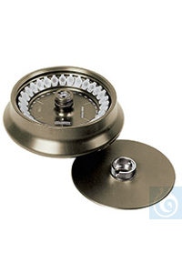 0,4-2,0 ml mikrolitre kaplar için kapaklı 30 konumlu açılı rotor, aerosol sızdırmaz