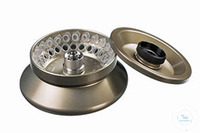 1,5 - 2,0 ml kaplar için bio-containment ile kapaklı 24x açılı rotor