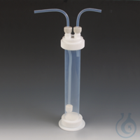 Gaz yıkama kolonları, FEP, kap. 500 ml, yükseklik 400 mm Gazlı yıkama kolonları,...