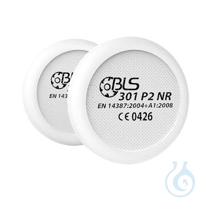 BLS partikül ön filtresi 301, koruma seviyesi P2 NR (1 çift = 2 adet)