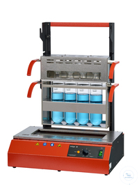 4x750 ml kaplar için Inkjel475M behrotest Kızılötesi Kieldahl azot sindirici, m