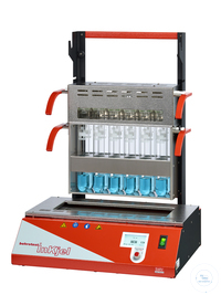 12x250 ml kaplar için Inkjel1225P behrotest Kızılötesi Kjeldahl nitrojen sindirici