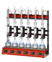 Sto ile 6 numune için 100 ml ekstraksiyon için R106S behrotest seri ısıtma ünitesi