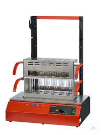 12x100 ml kaplar için Inkjel1210M behrotest Kızılötesi Kjeldahl nitrojen sindirici