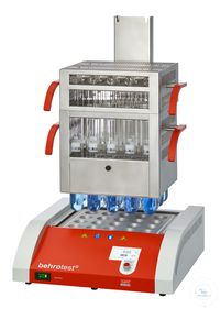 20x250 ml kaplar için K20 behrotest Kjeldahl yakma ünitesi sıcaklık & amp; zaman işbirliği