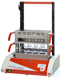 4x750ml kaplar için Inkjel475TCP behrotest Kızılötesi Kjeldahl nitrojen sindirici,